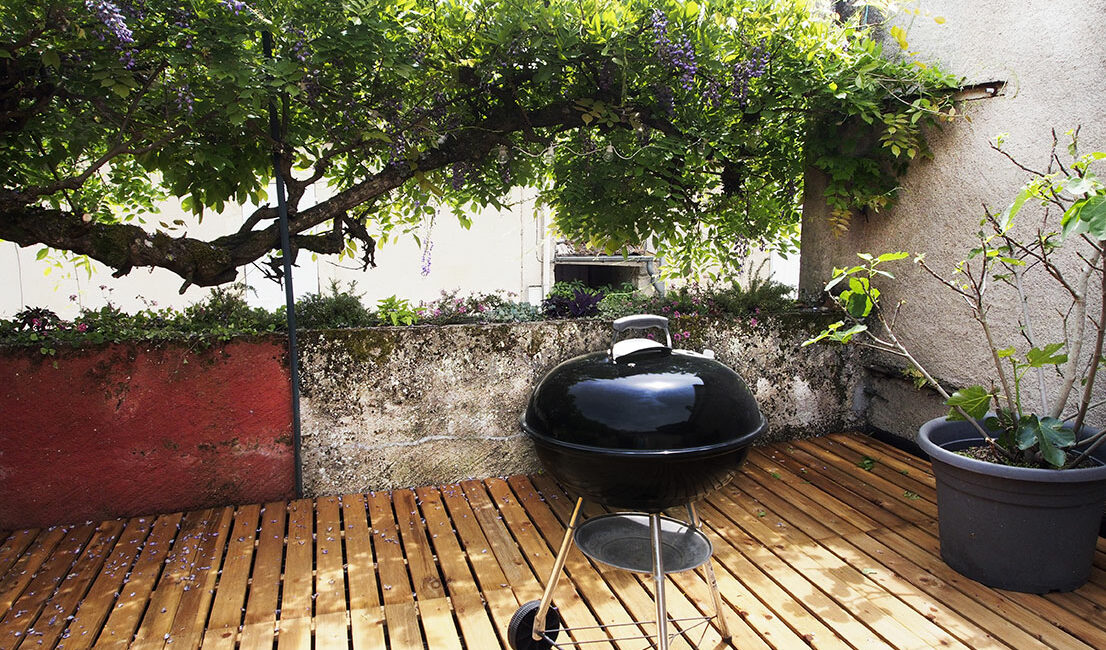 Barbecue en terrasse